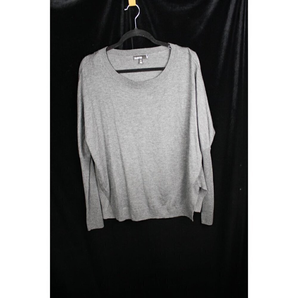 Valetta Dark Gray Women's Sweater Oversized Size XS